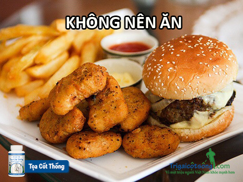 bỆNH GAI CỘT SỐNG KHÔNG NÊN ĂN GÌ TỐT CHO BÊNH