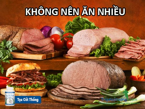 bỆNH GAI CỘT SỐNG KHÔNG NÊN ĂN GÌ TỐT CHO BÊNH