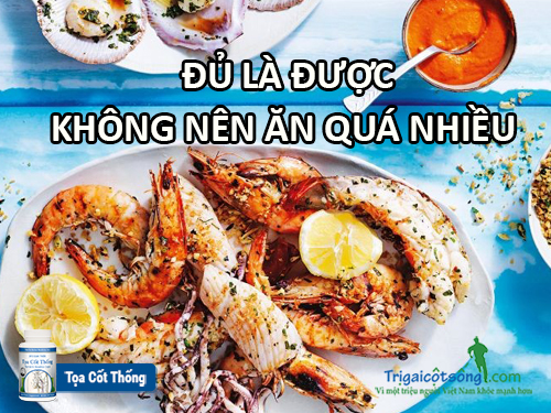 bệnh gai cột sống không nên ăn gi va kiêng an gi